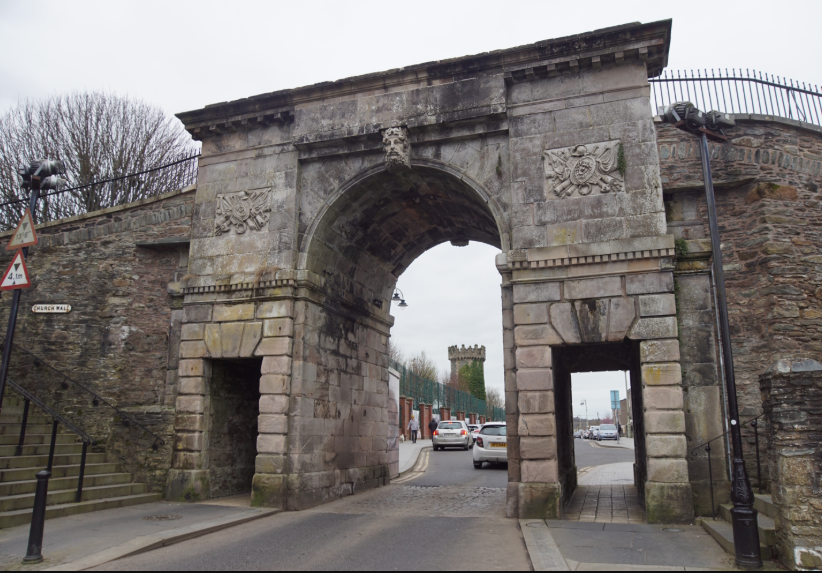 Derry City Walls, Derry/Londonderry, N. Ireland, Ireland